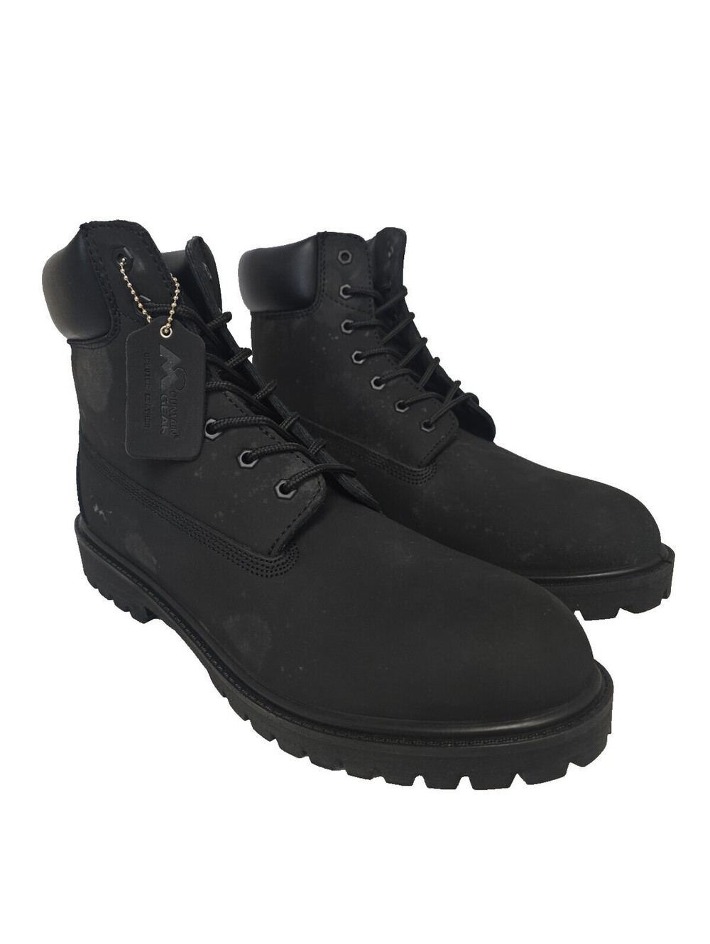 Mountain Gear Men's Cliffhanger Work Boot Black Size 15M